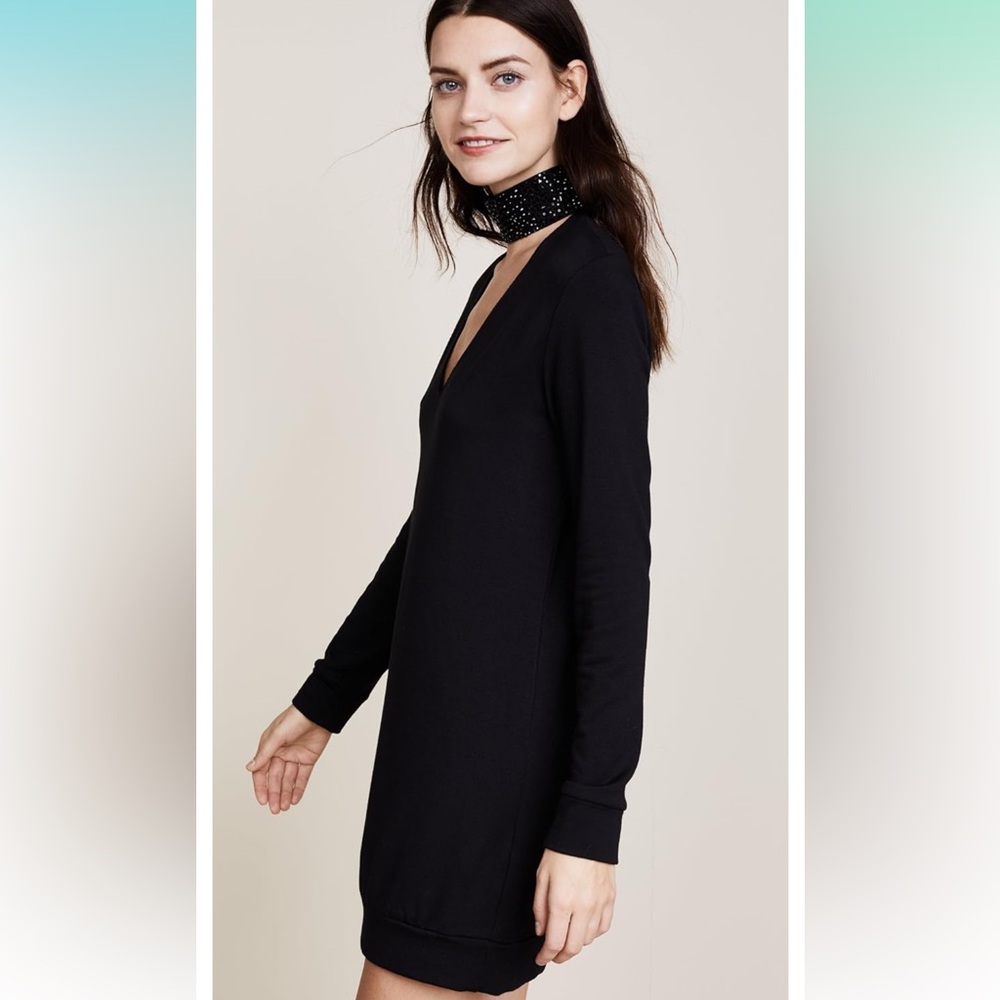 Bailey 44 Women's Garrote Embellished Choker Dress -Black size XS - Picture 3 of 12